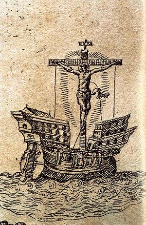 Alegoria Conquista Espanola (Rethorica Christiana 1579).jpg