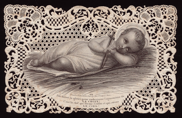 Archivo:I left the glory to embrace the ignominy of the Cross! This is the key that closes and opens hell heaven! Bouasse Lebel 814.jpg