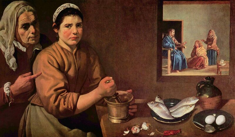 Archivo:Cristo en casa de Marta y Maria.jpg