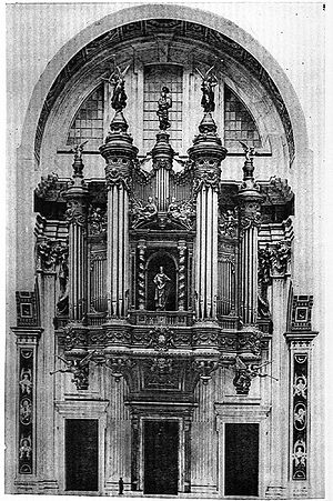 Rome - Saint Peter's Basilica - Cavaillé-Coll Organ 1888.JPG