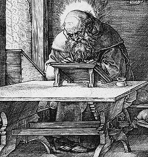Albrecht Dürer, Saint Jerome in his study (detail n.1).jpg