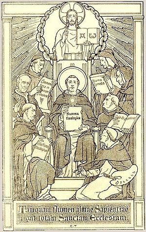 Santo Tomás de Aquino - Enciclopedia Católica