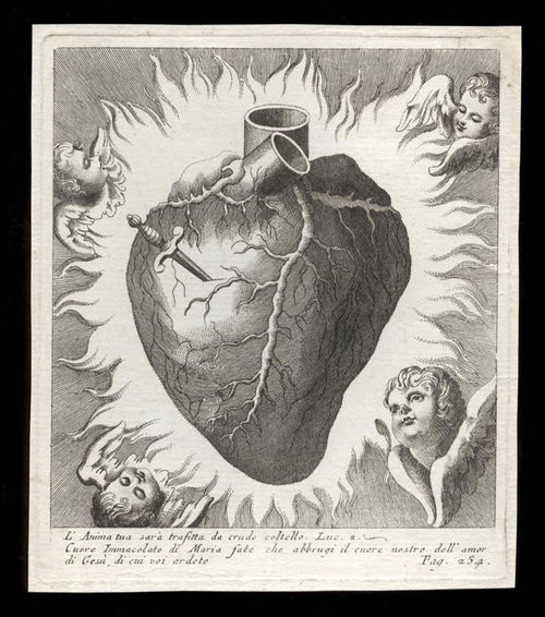 Resultado de imagen para Corazón de María barroco