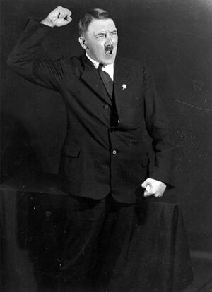 Hitler rehearsing his public speeches in front of the mirror 2.jpg