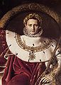 15887 Napoleon I on His Imperial Throne detail f.jpg
